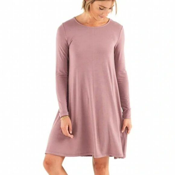 Free Fly Pink Bamboo Journey Swing Dress - Picture 1 of 8
